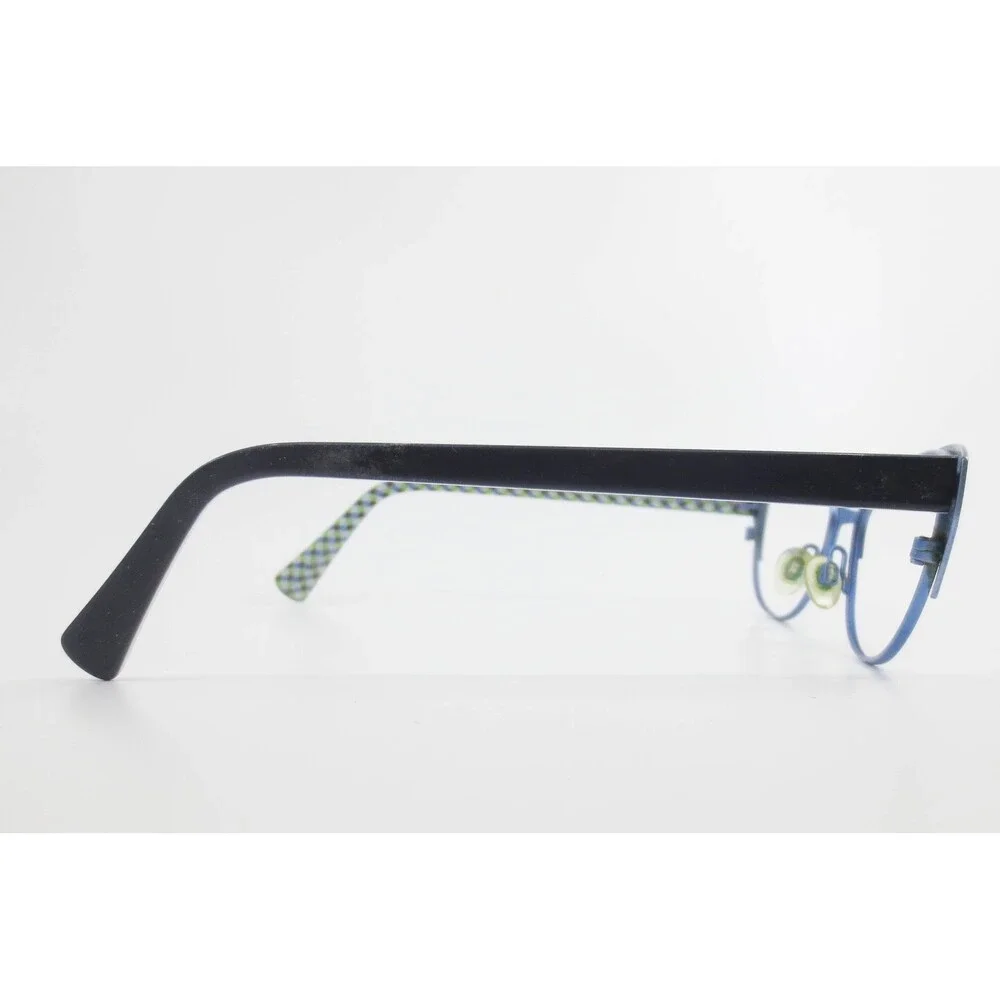 Lafont Issy & La Irma 374 Blue Cat Eye Eyeglasses Frames 51-17-140 France
